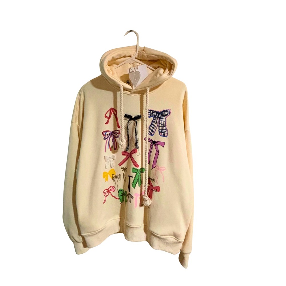 Aelfric Eden Multicolor Bow Hoodie - So cute for Spring!